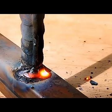few know, how to weld rebar to thin tube metal