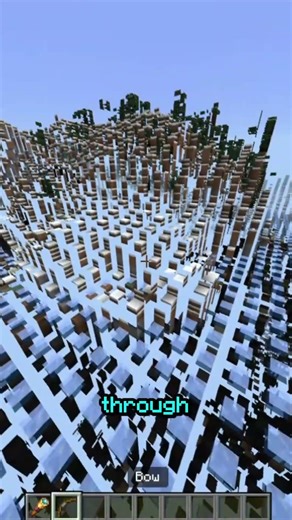 WORLD BORDER in Minecraft BEDROCK??! | #minecraft #shorts