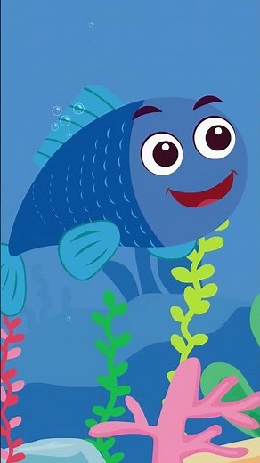 Five Little Fish 🐟 | Part 3 | Kids Songs | Happy Learning