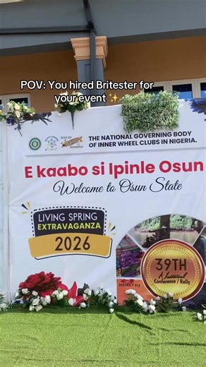 We don’t just plan events, we bring visions to life ✨ Britester was proud to coordinate this beautiful event from start to finish. Now booking for upcoming events 💌 #eventplanner #fyp #viral #britesterevents #morefollowers💖