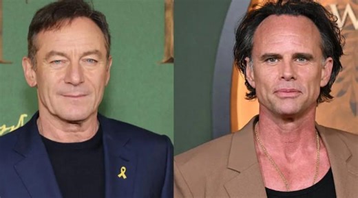 Jason Isaacs takes a dig at ‘White Lotus’ feud rumours with Walton Goggins