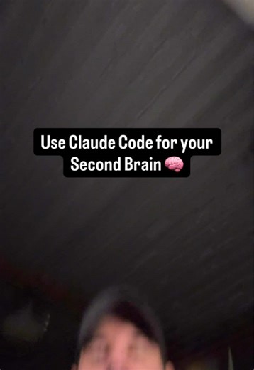 Using Obsidian with Claude code is a second brain cheat code. These software's together allow you to make a