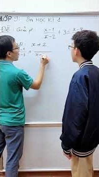 Grade 9 Math - Semester 1 Review - Solving Equations with Variables in the Denominator - Basic #m...
