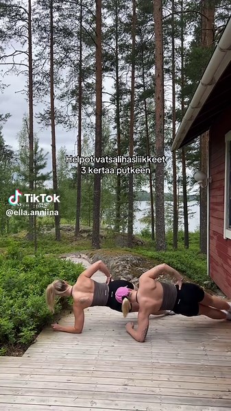 Helpot vatsalihastreeni kotona