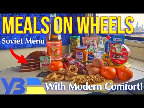 How to Survive a Long Haul Ukrainian Train Ride, Soviet Style!