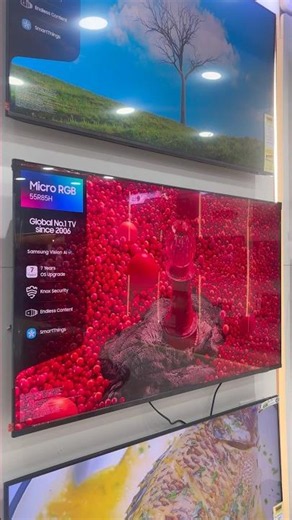 Check out New Samsung technology micro rgb led tv model live