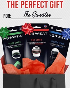 Last Chance To Save 20% & Get The Perfect Stocking Stuffer This Holiday + Free Shipping on Any Order at Our Site or On Amazon Here➡️https://amzn.to/3JMk05N Protect Your Headwear & Eyes from Sweat! We have you covered at www.NoSweatco.com Promo Code: BFCM20 | NoSweat | Facebook