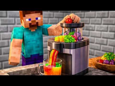 The Most Satisfying Minecraft Physics EVER make Rainbow Jelly | ZenBlock Craft