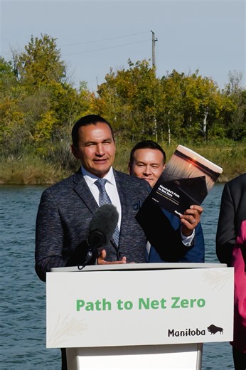 🌎 ENVIRONMENTALLY FRIENDLY MANITOBA. 🦬 In the era of global warming, the question isn’t whether humans impact the land — it’s to what degree we act to make the Earth whole again. 🛣️🌱 PATH TO NET ZERO Guided by Indigenous teachings, Manitoba’s new strategy is a bold plan to protect our environment, grow good jobs, and build a stronger, cleaner future for all Manitobans. ✅ Protect air, land, and water for generations ahead ✅ Create good jobs in the low-carbon economy ✅ Transition to a net-zero