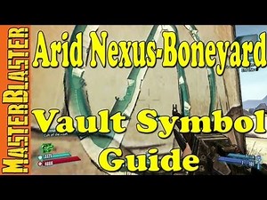 Borderlands 2 Arid Nexus - Boneyard Cult Of The Vault Challenge Locations