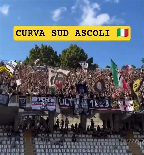 CURVA SUD ASCOLI 🇮🇹 #shorts #ultras