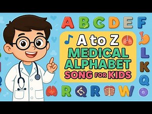 🎵 A to Z Medical Alphabet Song for Kids 🎵