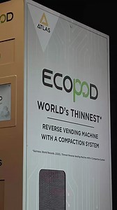 To smarter recycling with the all-new ATLAS ECOPOD! Built for the future, this compact powerhouse uses AI to identify items, track data in real-time, and ensure safety with a smart hand detection system. No app? No problem. Just key in your phone number to start earning points and claim rewards instantly. Sleek, simple, sustainable. ATLAS ECOPOD has it all! ATLAS ECOPOD is changing the way we recycle. Small footprint, big impact. #ATLAS #ATLASVending #ECOPODMY #GuinnessWorldRecords #ReverseVendi