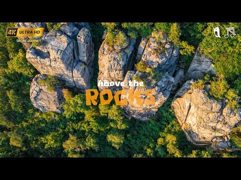 Golden Hour Over Czech Paradise⛰️| Pure Nature Sounds with Birds, Owls & Forest Wildlife | 4K