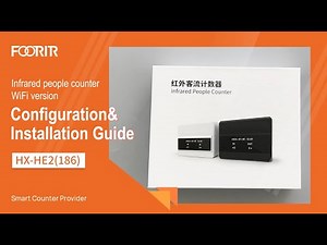 Infrared People Counter HX-HE2(186) Configuration Installation Guide