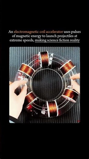 Electromagnetic Coil Accelerator: Launching Projectiles at Sci-Fi Speeds