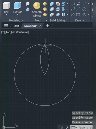 AUTOCAD PRACTICE|FLOWER IN AUTOCAD