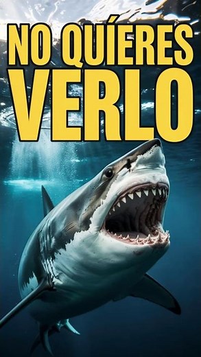 The ocean's MOST feared predator 😳 😱 The Great White Shark 🌊 #shark #whiteshark #oceanlife