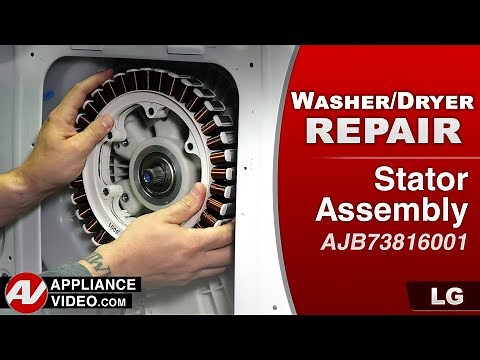 Diagnostic & Repair - Stator Assembly - LG Washer Dryer Combo unit