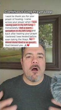 Continuous lung prayer