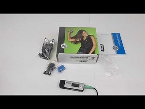 Dell DJ Ditty Silver/Black 512MB MP3 Player 2005 Tested Like New w/Box & Access Ebay Showcase Sold!