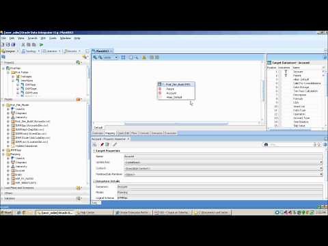 Creating an Interface in Oracle Data Integrator (ODI)