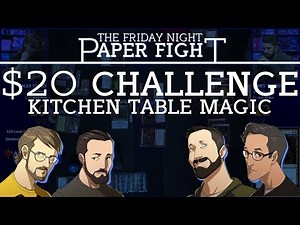 $20 LGS Deckbuilding Challenge || Friday Night Paper Fight