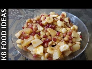 Juicy Fruit Chat Recipe || How to Make || Fruit Chat at Home || yummy Fruit Chat ||