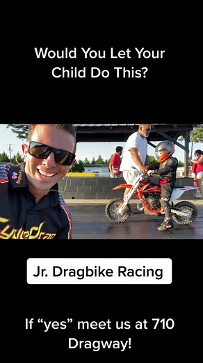 Junior Drag Bike Racing at 710 Dragway