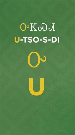 Challenge your brain to find the pieces! Learn to say "Puzzle" in #cherokee! #languagelearning