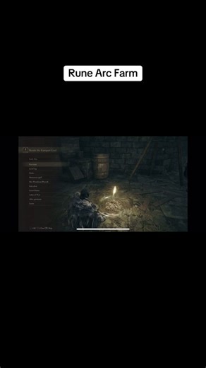 Elden Ring Rune Arc Farming at Castle Morne