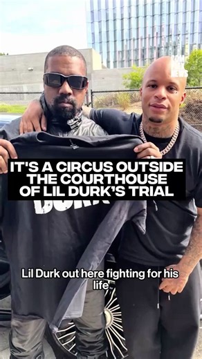 It's a circus outside the courthouse of Lil Durk's trial #complexnews