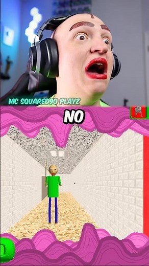 Baldi Plays Baldi’s Basics Plus #funny #baldisbasics #gameplay #humor #comedy