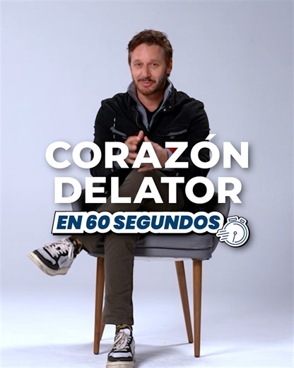 ¿De qué se trata Corazón delator? Vamos a ver si el elenco de la película la puede resumir en 60 segundos ⏳ | Netflix