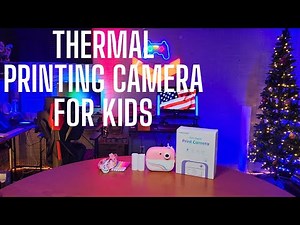 How to use the Instant Print Digital Camera for kids