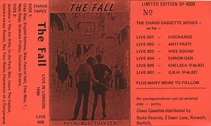 The Fall - Live In London 1980