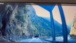 4.8K views · 107 reactions | This video is fascinating. The driver of a car in Taiwan gets an earthquake warning, you can hear the emergency tones in the car, and then pulls over, stopping in a rockfall shelter. That surely saved their life as falling rocks inundated the road. Early warning systems like this can save lives, as long as you have a plan. | Jayson Luber Traffic Guy | Facebook