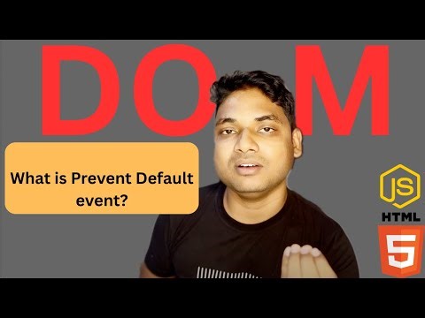 What is Prevent Default In JS In 2026 By Maharufh