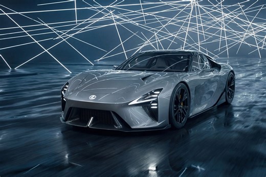 Lexus's new LFA is a fully electric supercar