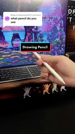 Replying to @itzbuzzbee27 #drawingpencil #styluspen #ipadpencil #ipadpenciltips #ipadpencildrawing #applepencil #applepen #foryou