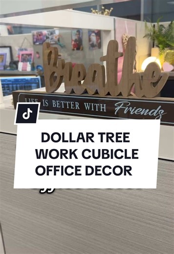 Dollar Tree Work Cubicle Decor Ideas and Finds