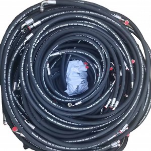[Hot Item] Rubber Hose SAE100 R17 1/2 Steel Wire Hydraulic Braided Hose