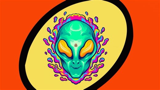 Infinite Zoom Digital Collage Free Stock Video