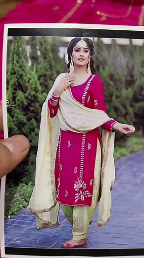 Beautiful salwar suit available new shade 9878771732 | Vicky Punjabi Suits - Vicky Creation