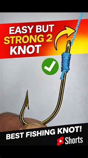 🎣HOW TO ATTACH FISHING LIKE TO HOOK🐟 #shorts #fishing #fish #ytshorts #justfishing #fishingtutorial