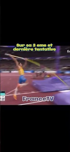 Le premier homme à atteindre 6.30 m à la perche 🇸🇪🥇 #record #duplantis #athletisme