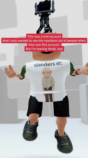 Trolled #troll #sus #roblox #fakeslender