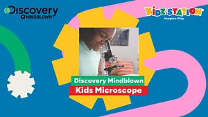 The Discovery #MINDBLOWN Microscope Set 48-Piece with Durable Metal Framework gives you an up close and personal look at the world of the microscopic. ✨ This microscope gives you a real look at the microscopic level, so you can study just like a real scientist. Get ready to delve into biology, geology, chemistry and more like never before. Shop now only at Kidz Station stores and kidzstation.co.id #DiscoveryMindblown #KidzStation #ImaginePlay | Kidz Station | Facebook