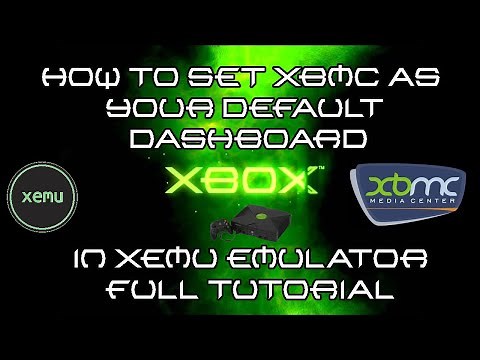 Run XBMC as default dashboard In Xemu | Original Xbox Emulator