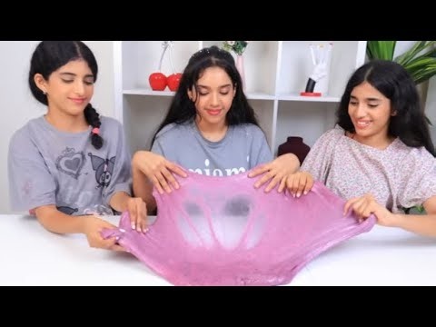 Slime challenge 3 colors!Shfa